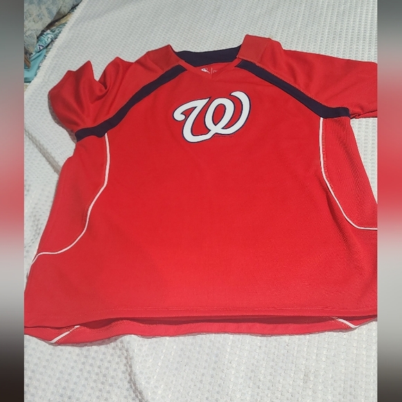 WASHINGTON NATIONALS EUC MENS SIZE XL TEAM JERSEY SHIRT - Picture 1 of 8